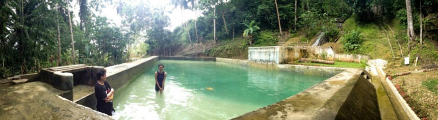 Anda Bohol Adventure blog, Anda Spring pool